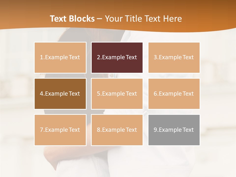 Couple In Umbrella PowerPoint Template