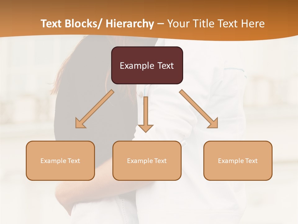 Couple In Umbrella PowerPoint Template