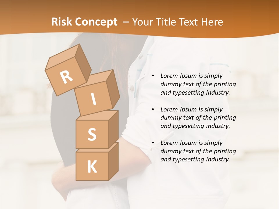 Couple In Umbrella PowerPoint Template