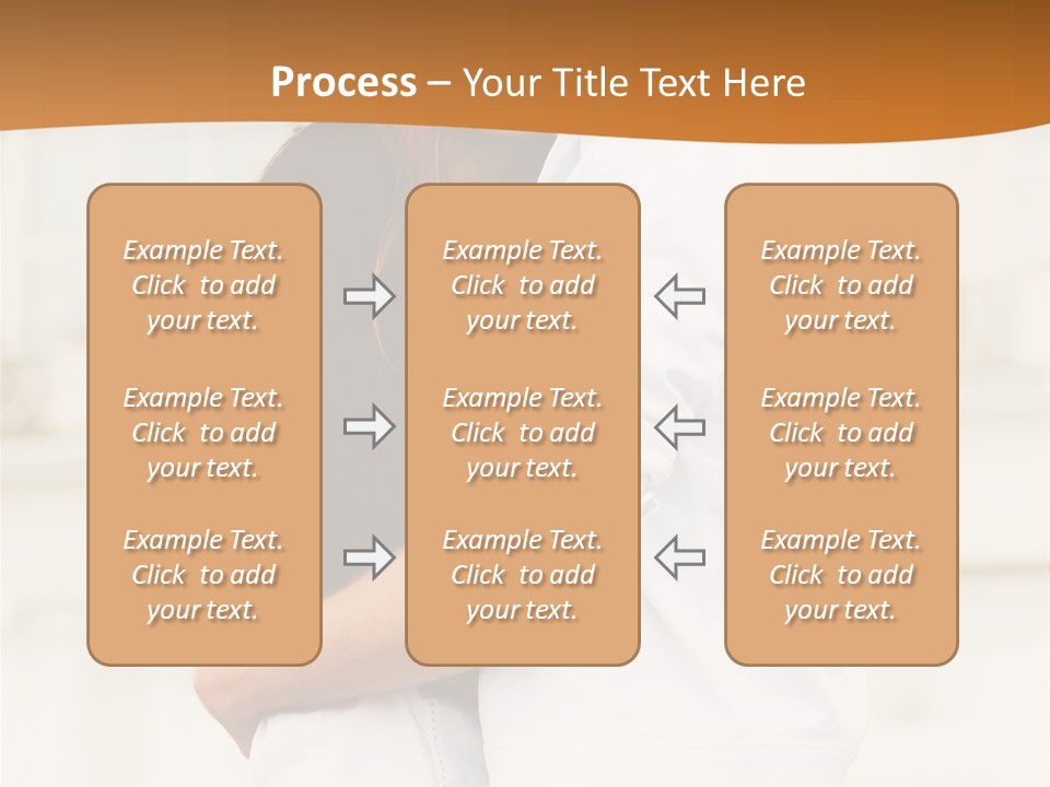 Couple In Umbrella PowerPoint Template
