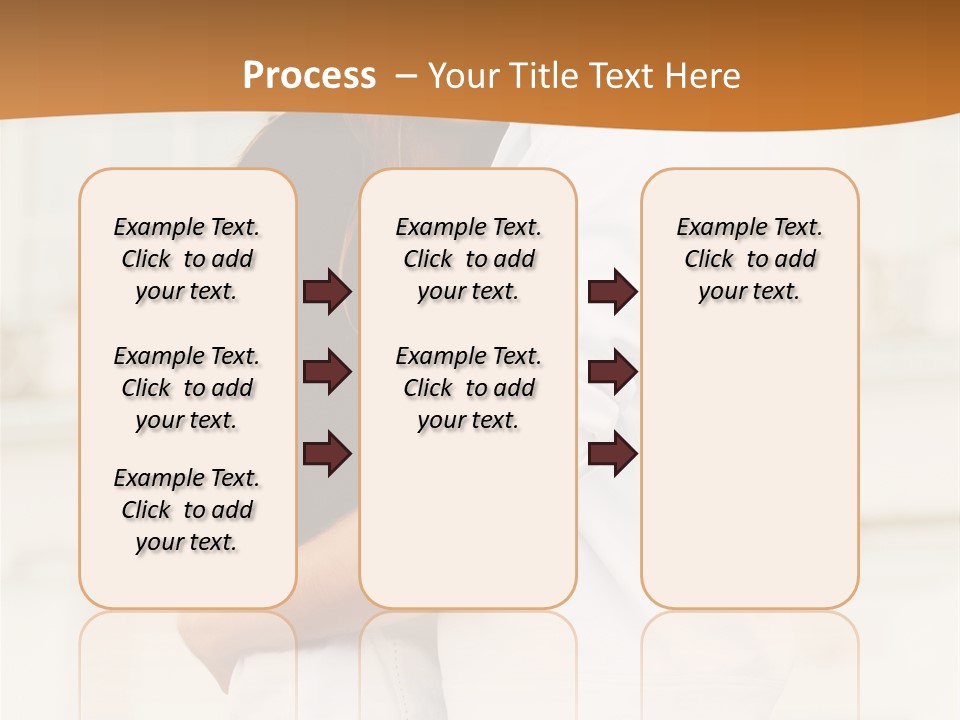 Couple In Umbrella PowerPoint Template