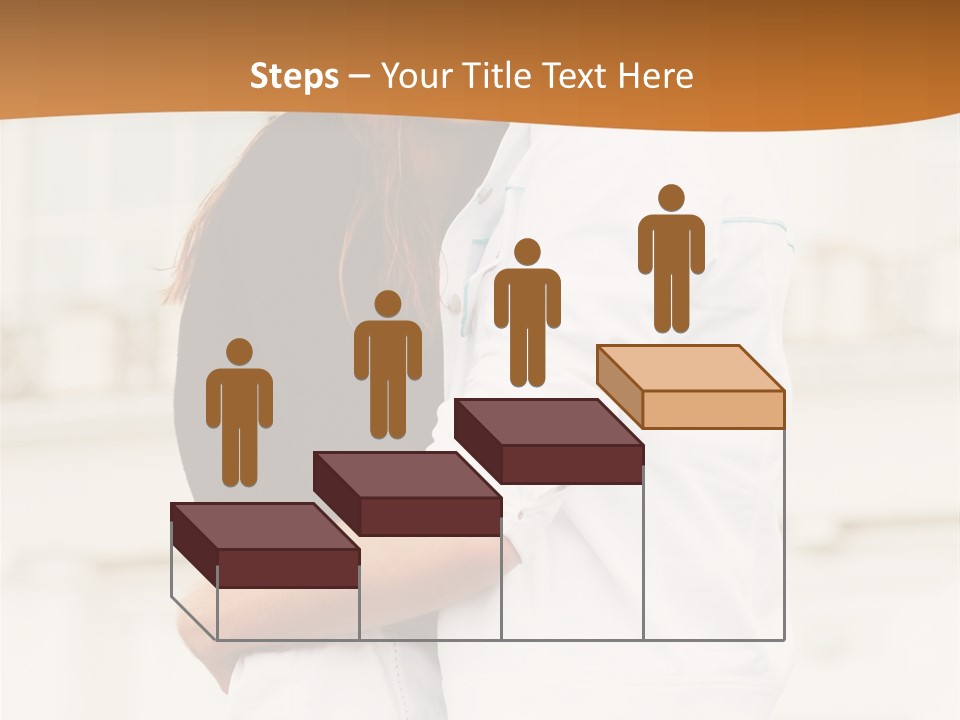 Couple In Umbrella PowerPoint Template