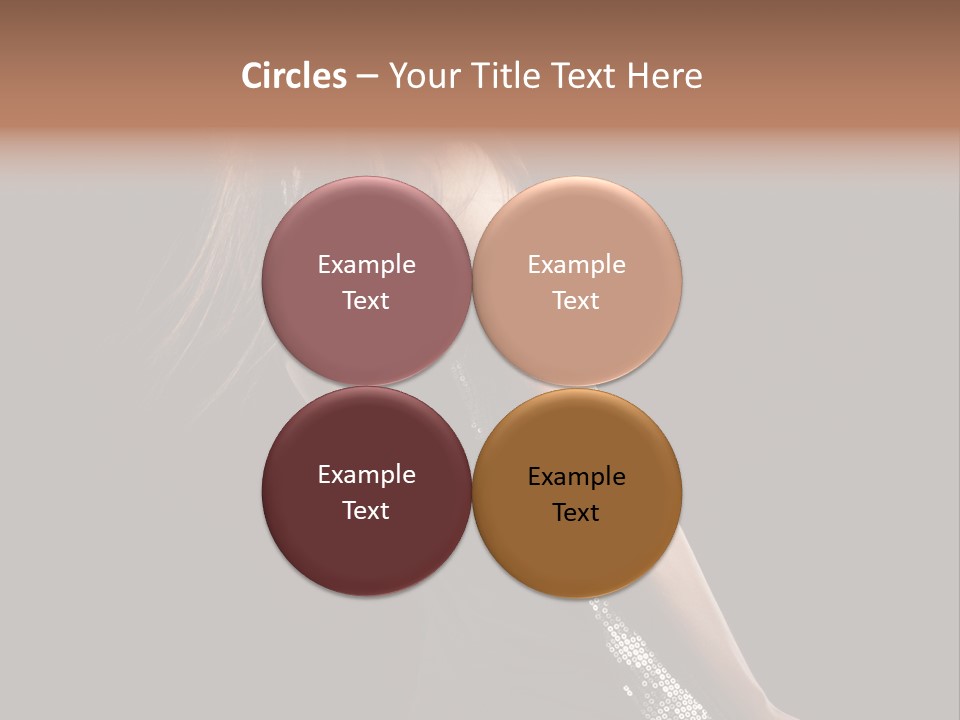 Girl Stock PowerPoint Template