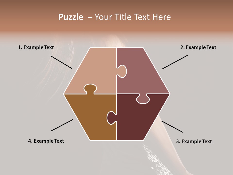 Girl Stock PowerPoint Template