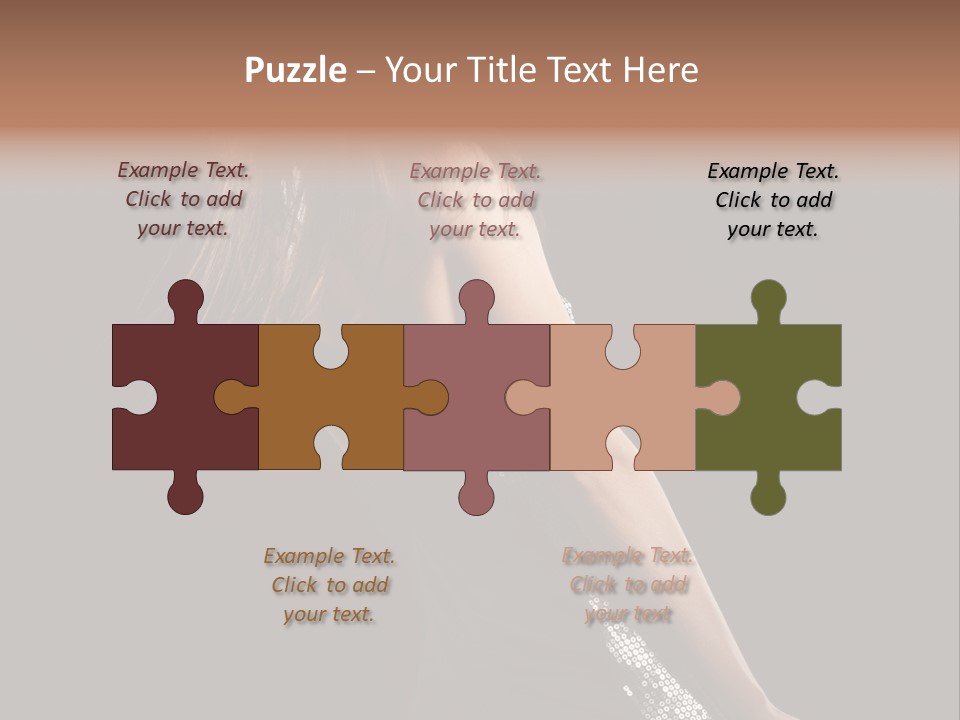 Girl Stock PowerPoint Template