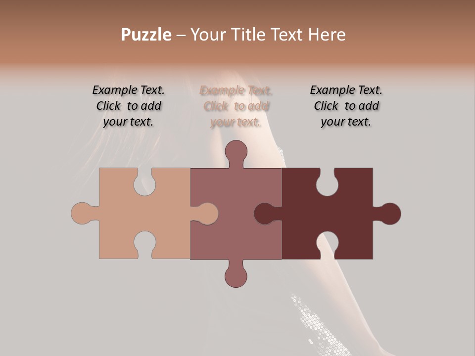 Girl Stock PowerPoint Template