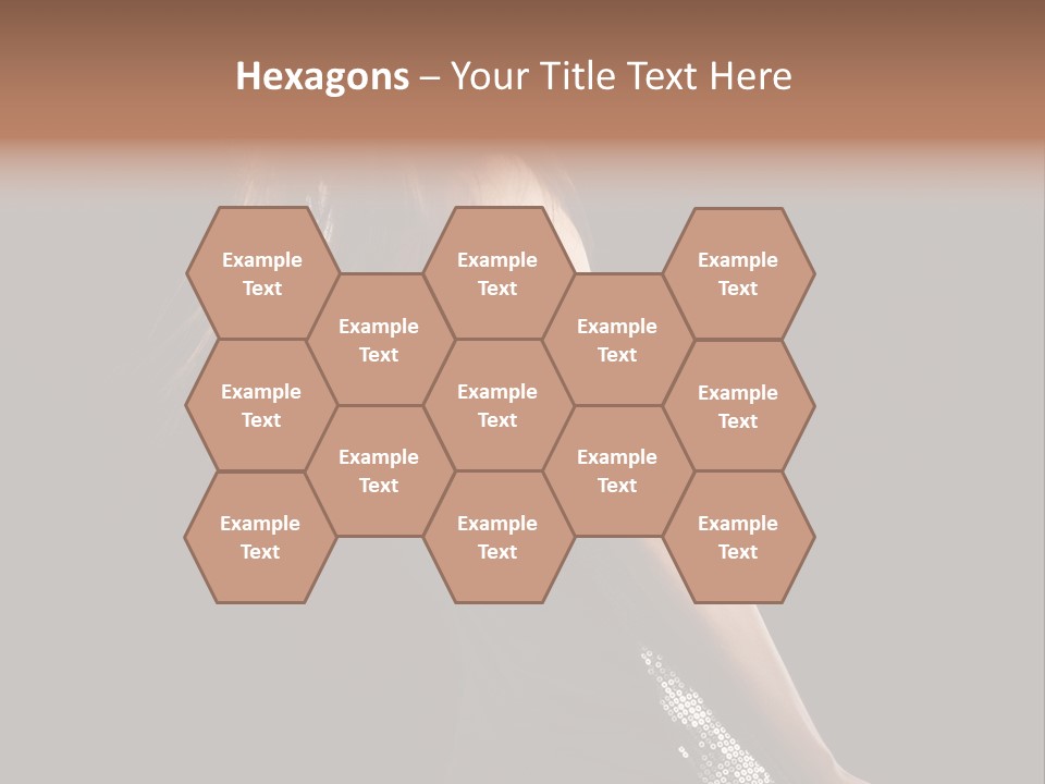 Girl Stock PowerPoint Template