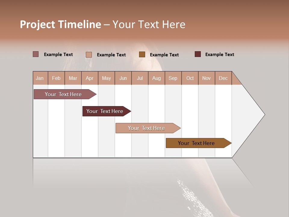 Girl Stock PowerPoint Template