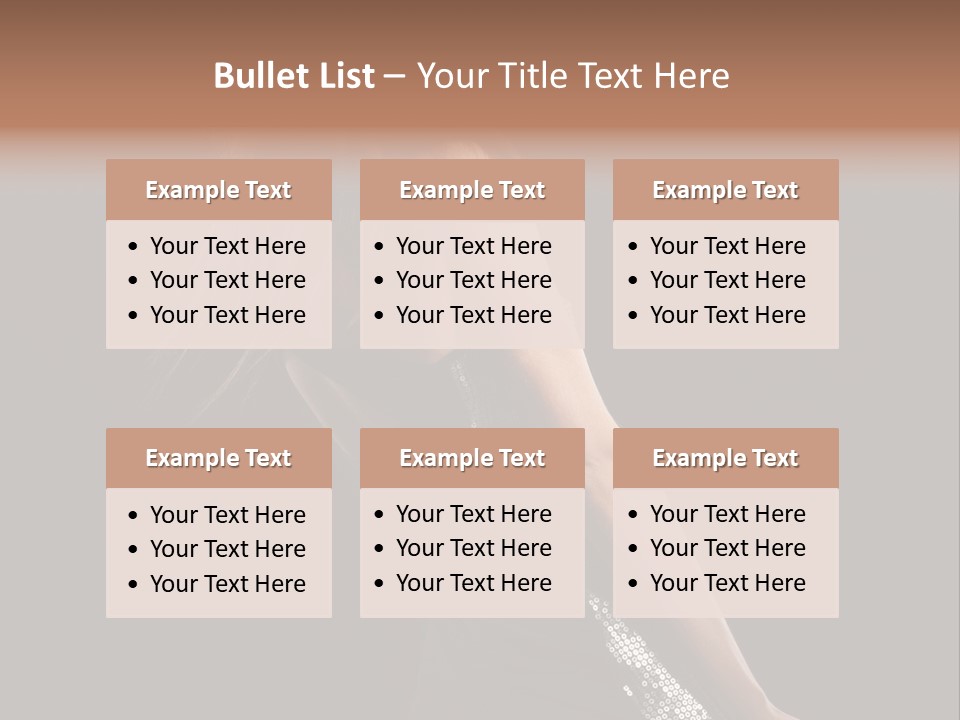 Girl Stock PowerPoint Template