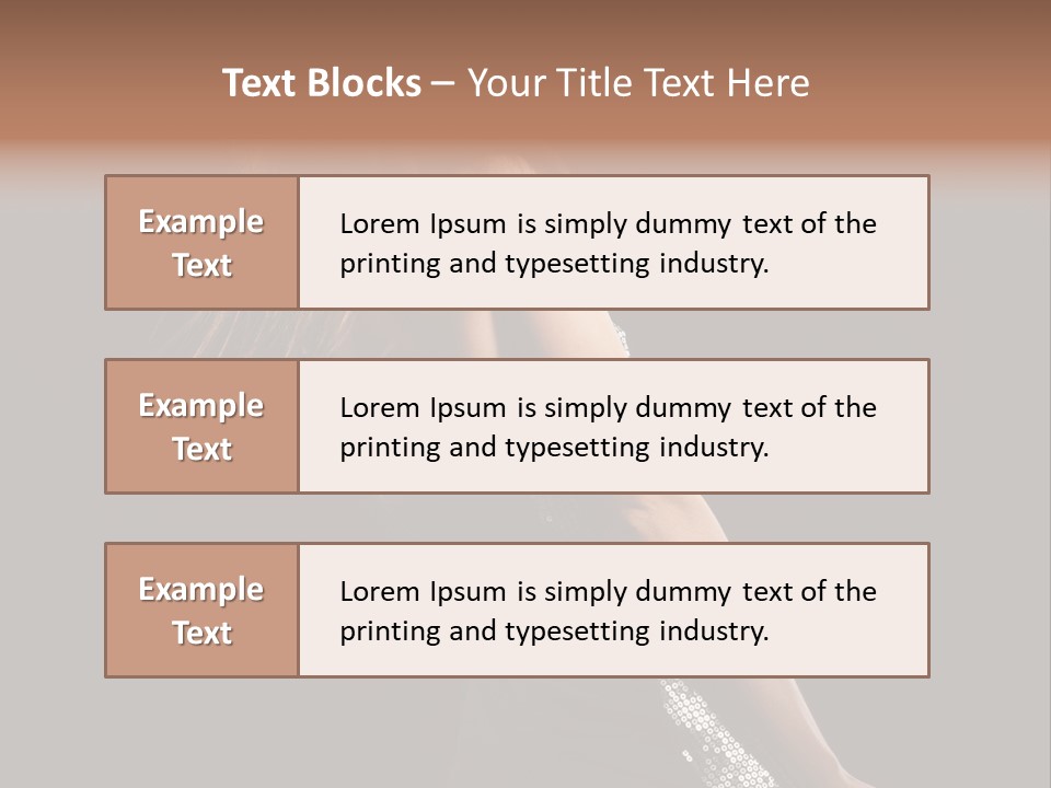 Girl Stock PowerPoint Template