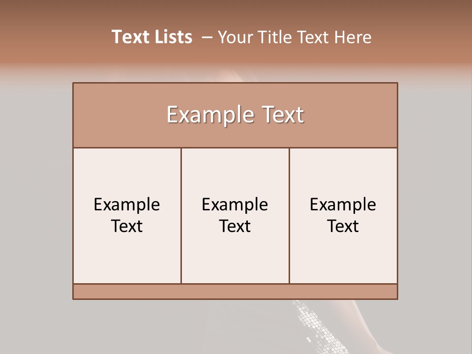 Girl Stock PowerPoint Template