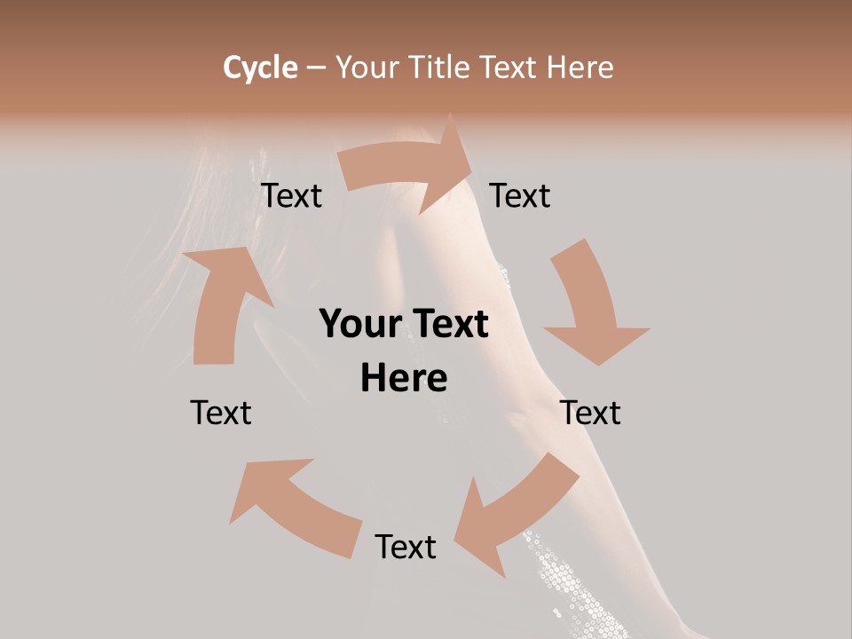 Girl Stock PowerPoint Template