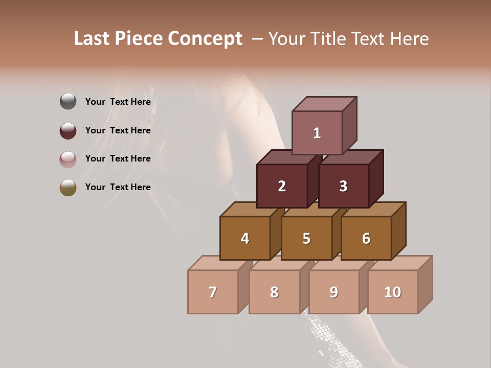 Girl Stock PowerPoint Template