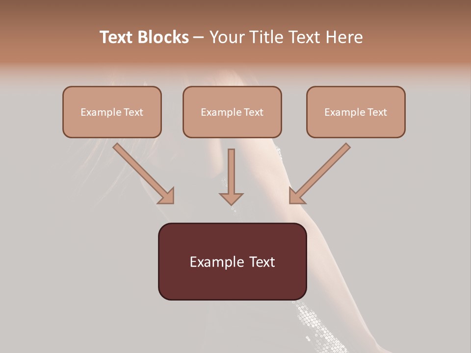 Girl Stock PowerPoint Template