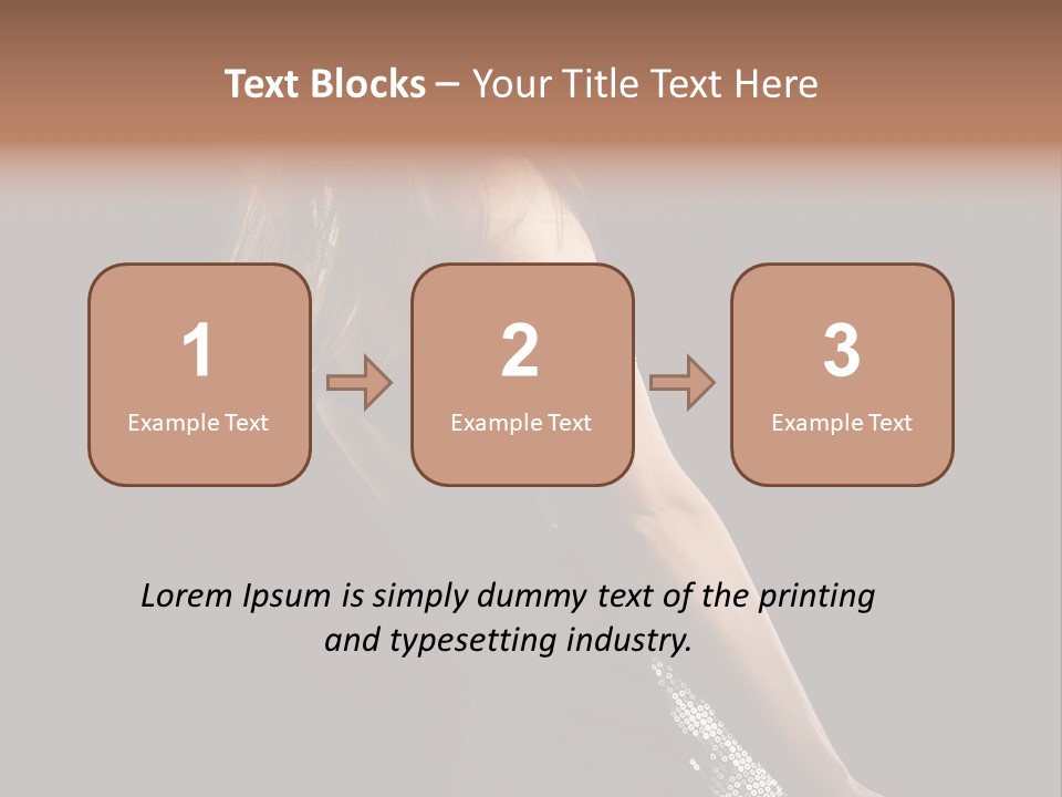 Girl Stock PowerPoint Template