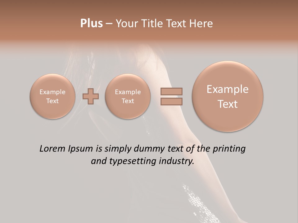 Girl Stock PowerPoint Template