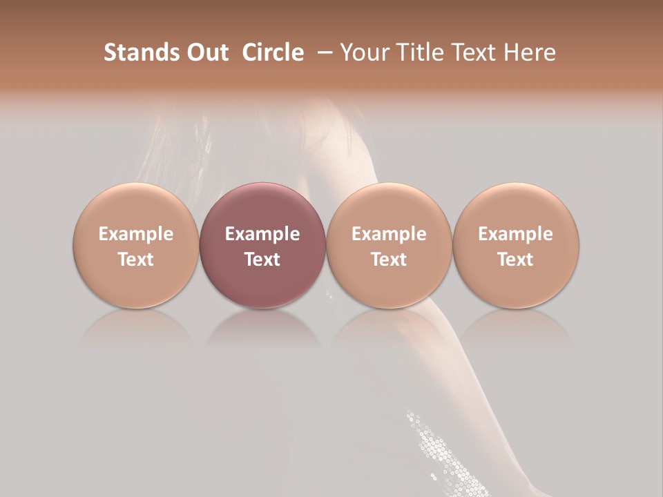 Girl Stock PowerPoint Template