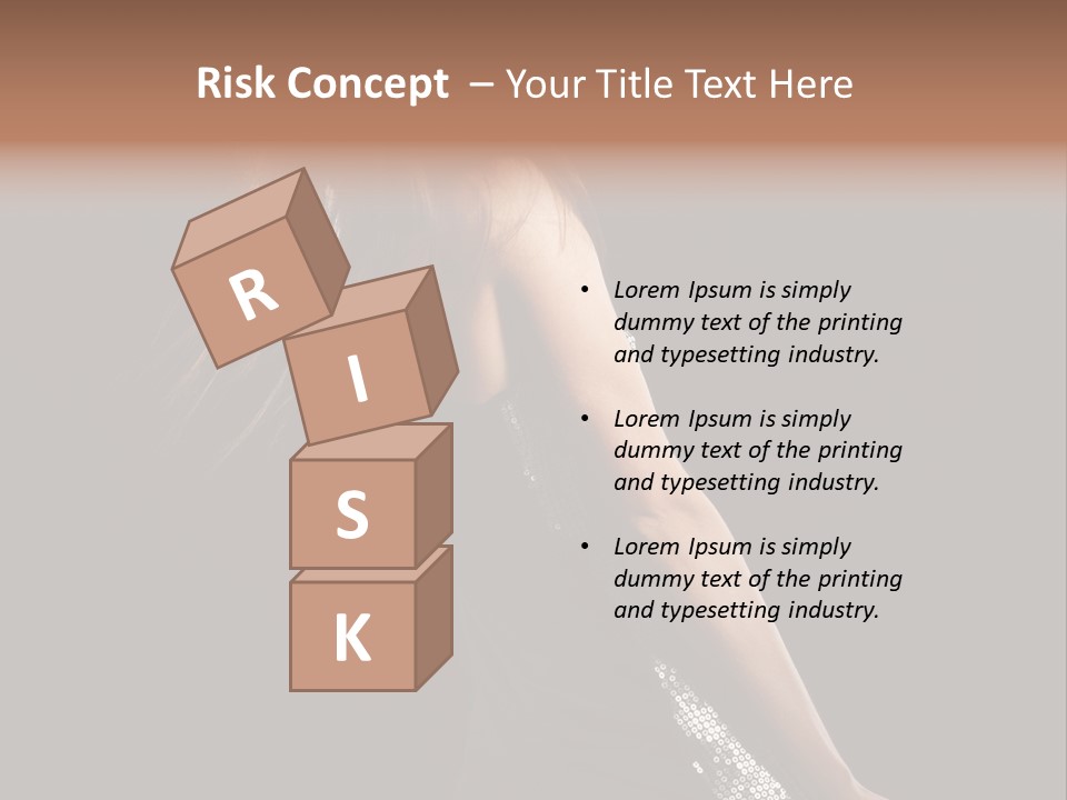 Girl Stock PowerPoint Template