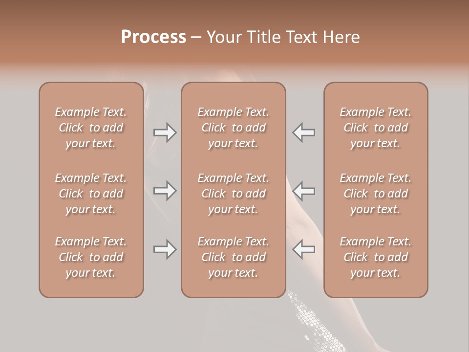 Girl Stock PowerPoint Template