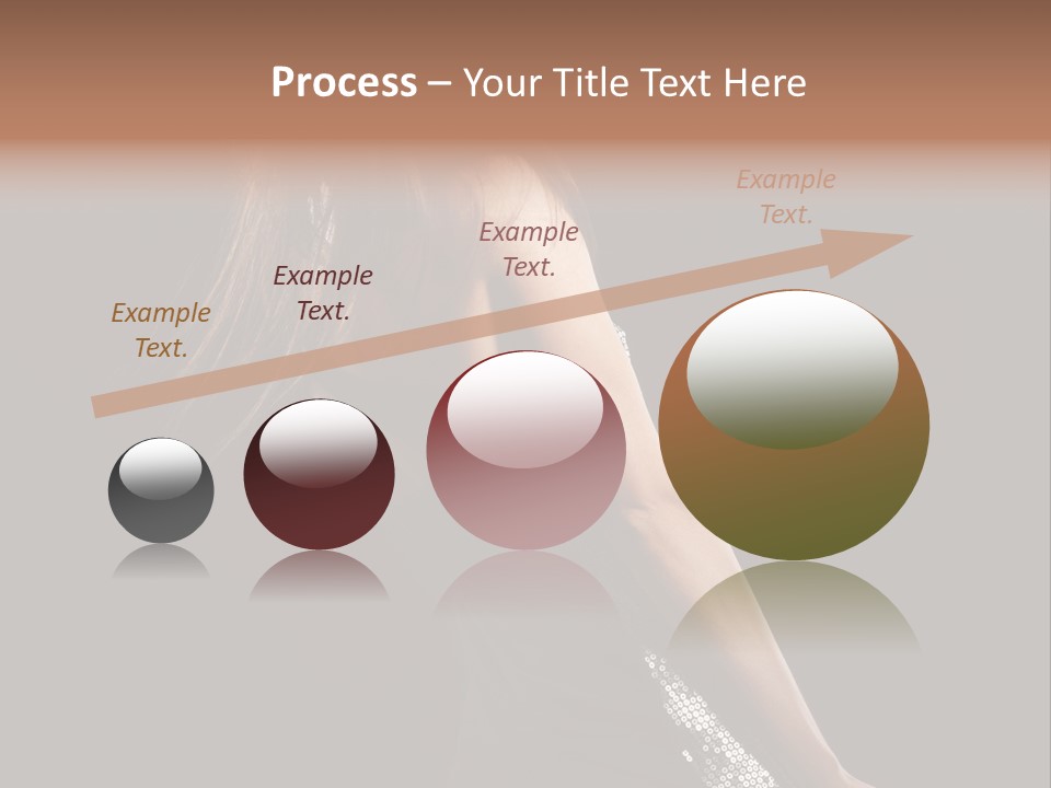 Girl Stock PowerPoint Template