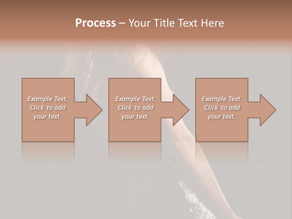 Girl Stock PowerPoint Template