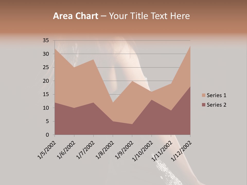Girl Stock PowerPoint Template