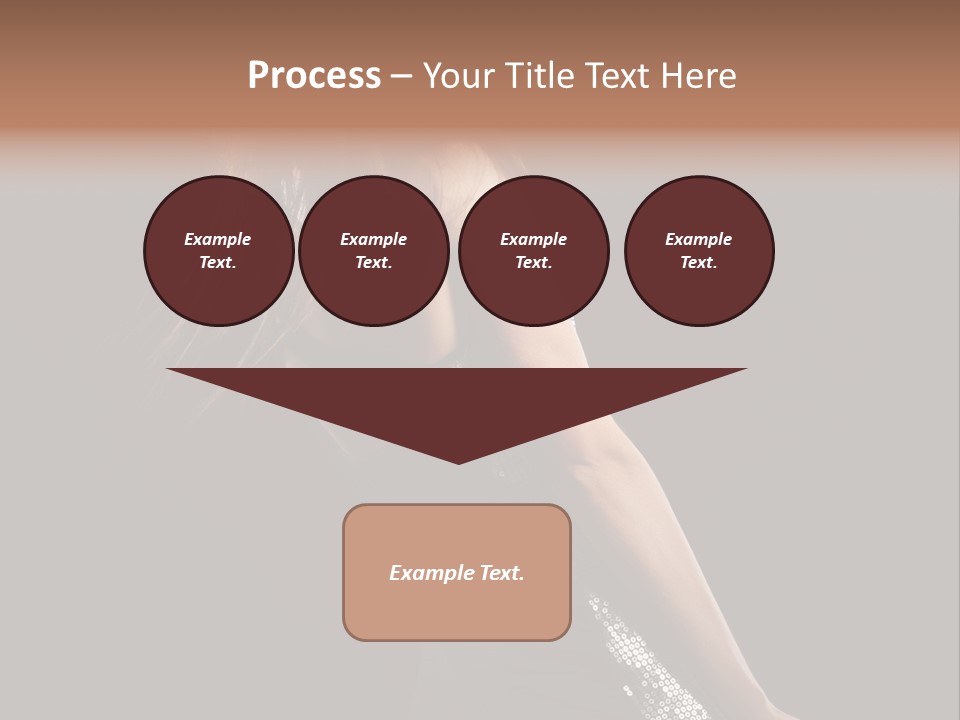 Girl Stock PowerPoint Template