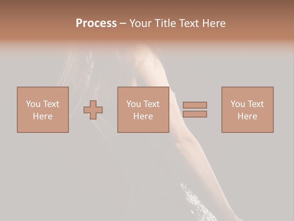 Girl Stock PowerPoint Template