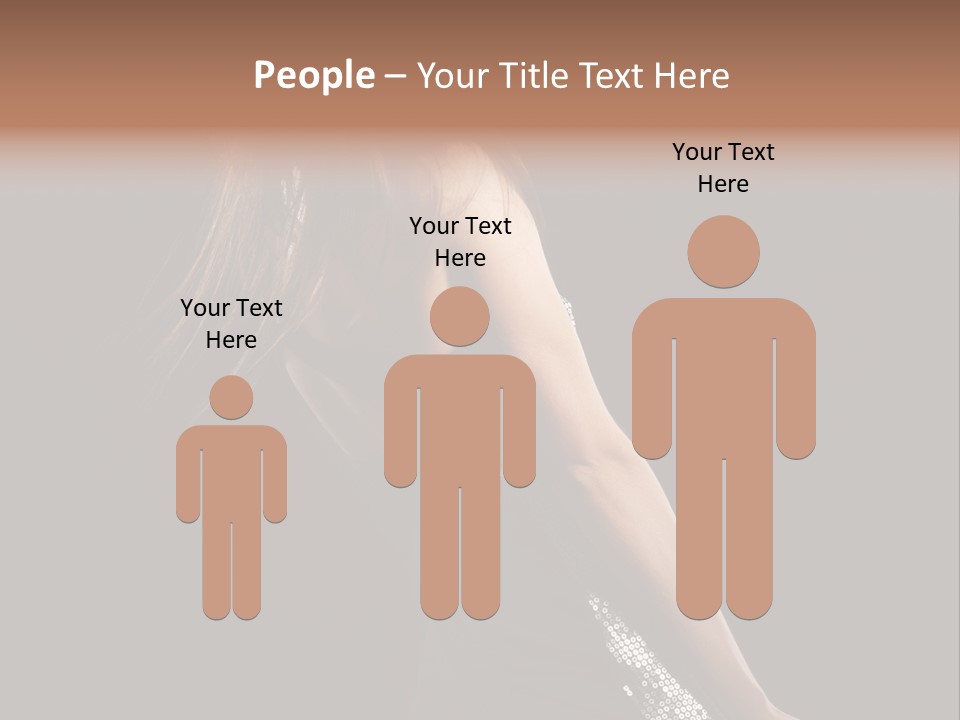 Girl Stock PowerPoint Template