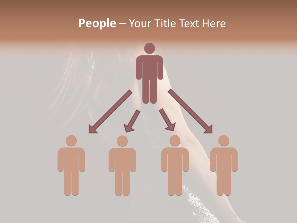 Girl Stock PowerPoint Template