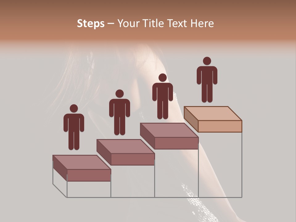 Girl Stock PowerPoint Template