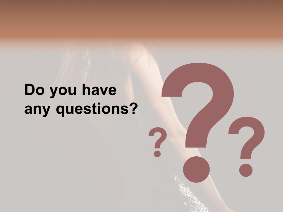 Girl Stock PowerPoint Template