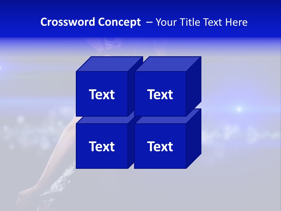 Vogue Party Woman PowerPoint Template