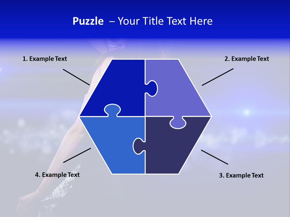 Vogue Party Woman PowerPoint Template