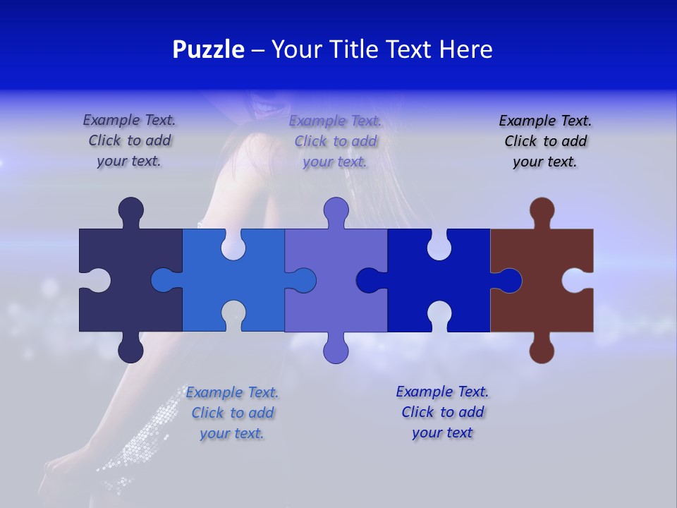 Vogue Party Woman PowerPoint Template