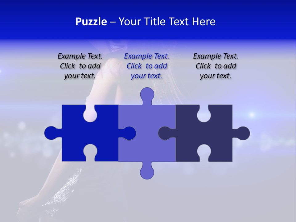 Vogue Party Woman PowerPoint Template