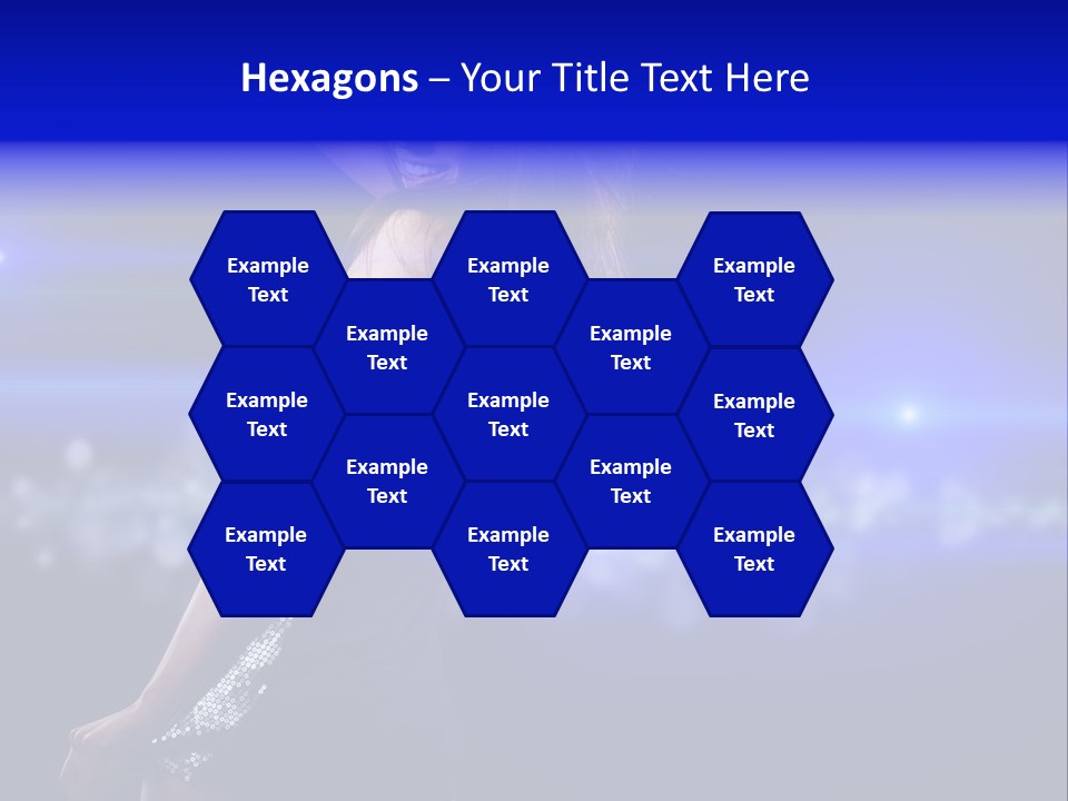 Vogue Party Woman PowerPoint Template