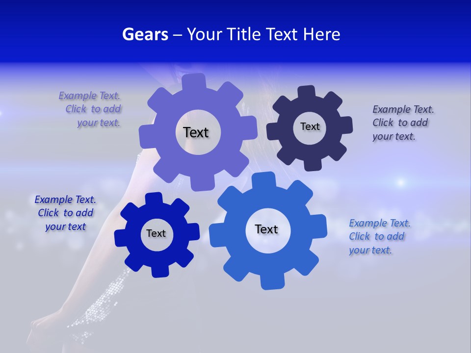 Vogue Party Woman PowerPoint Template