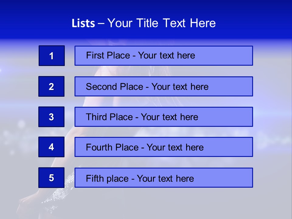 Vogue Party Woman PowerPoint Template