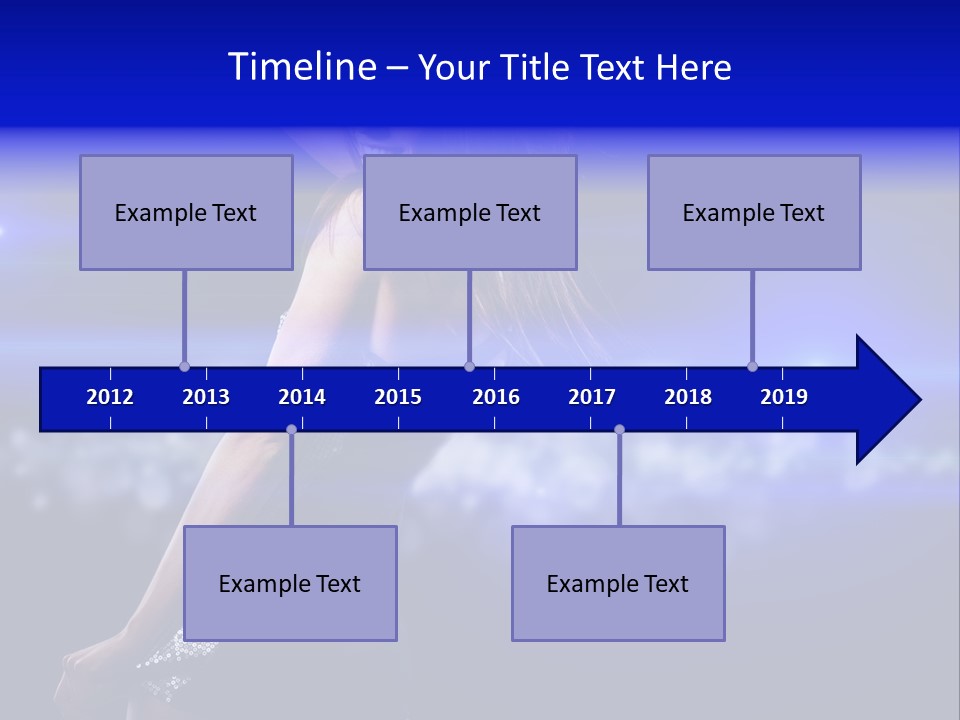 Vogue Party Woman PowerPoint Template