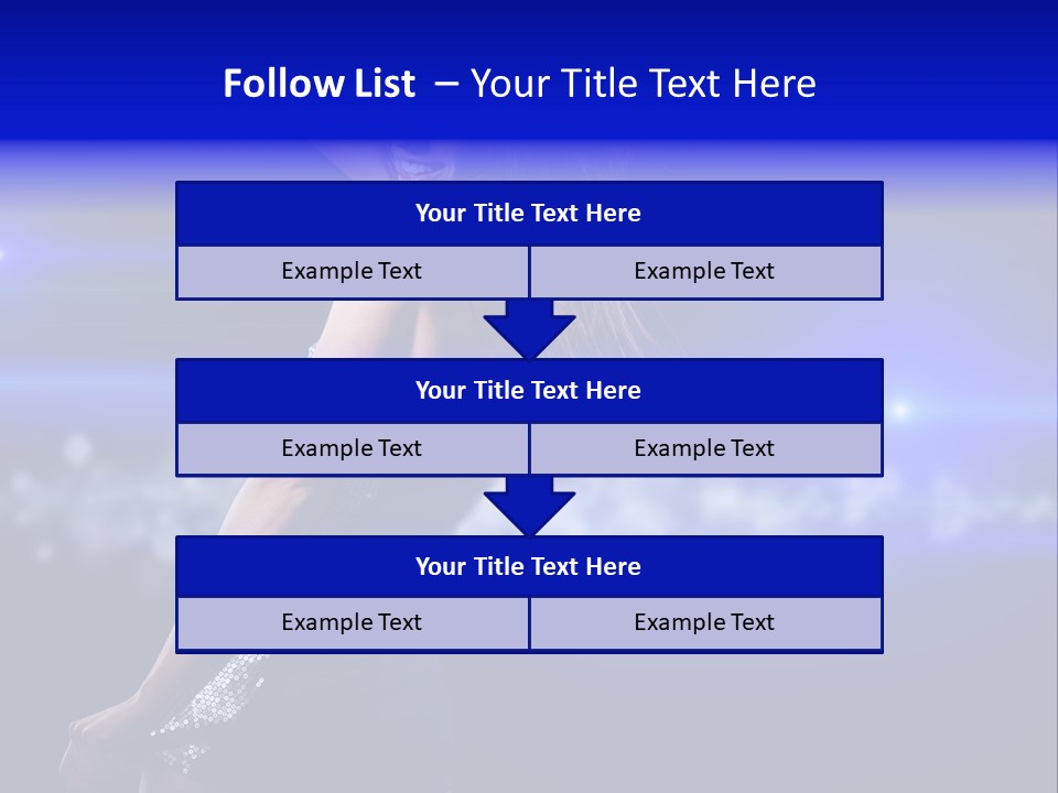 Vogue Party Woman PowerPoint Template