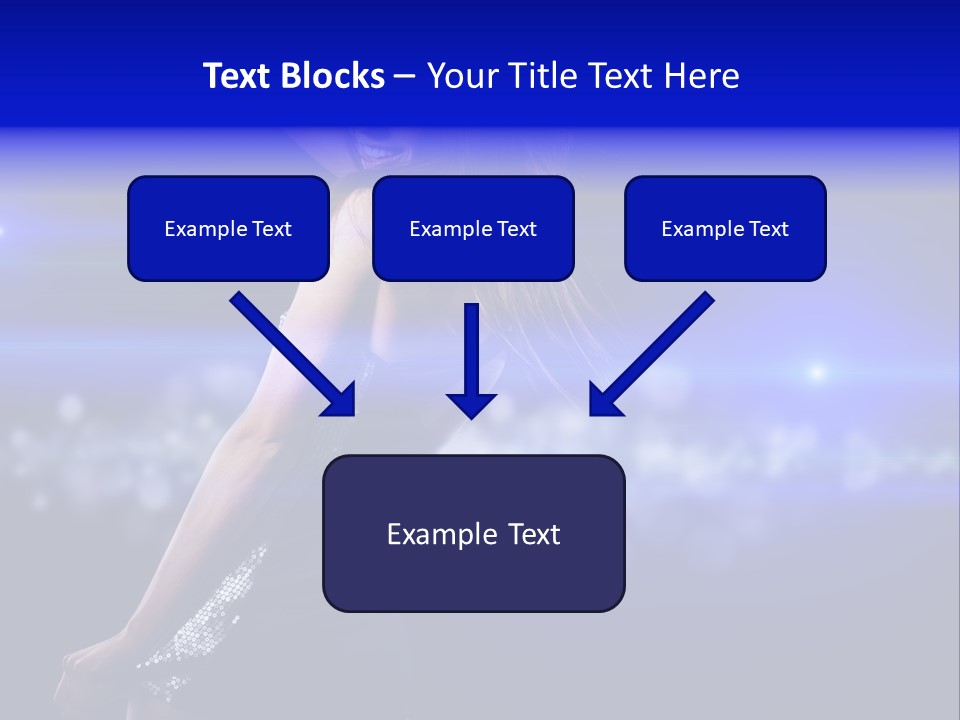 Vogue Party Woman PowerPoint Template