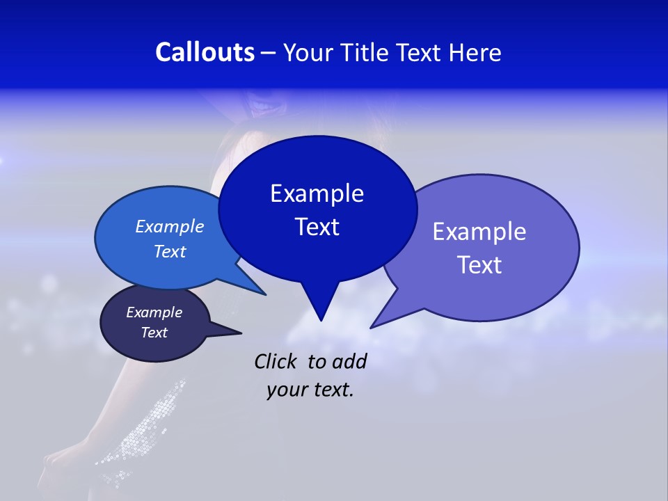 Vogue Party Woman PowerPoint Template