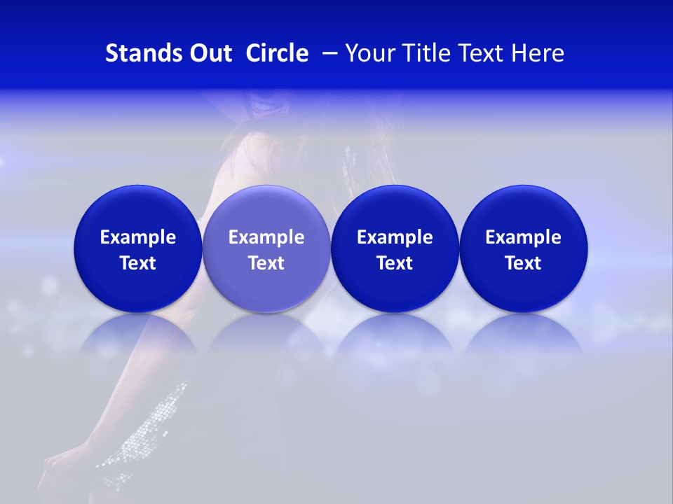 Vogue Party Woman PowerPoint Template