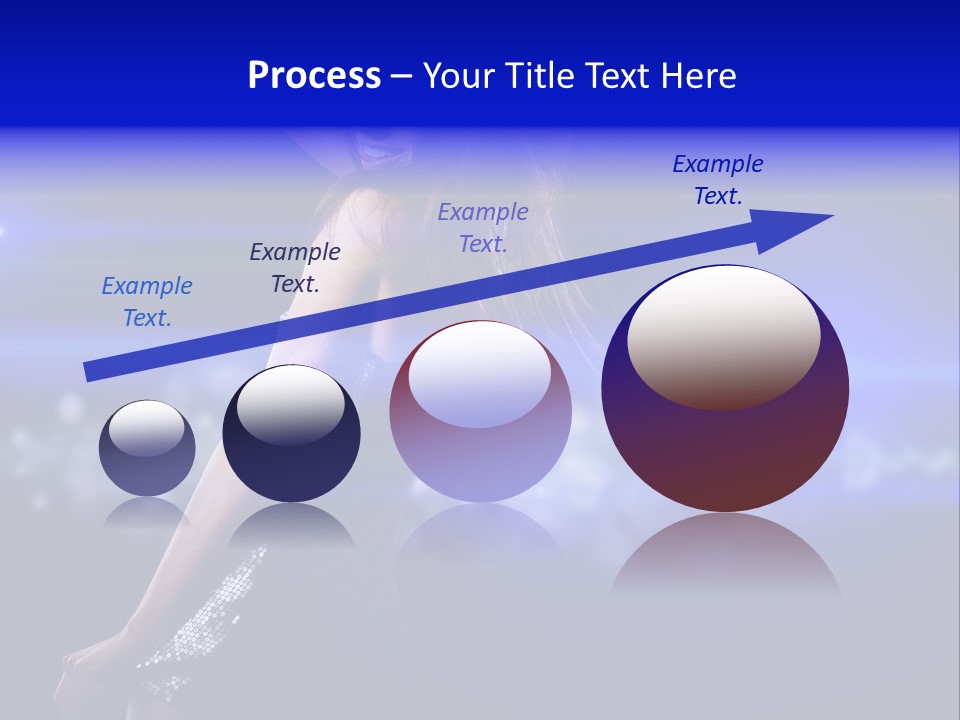 Vogue Party Woman PowerPoint Template