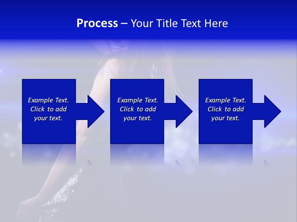 Vogue Party Woman PowerPoint Template