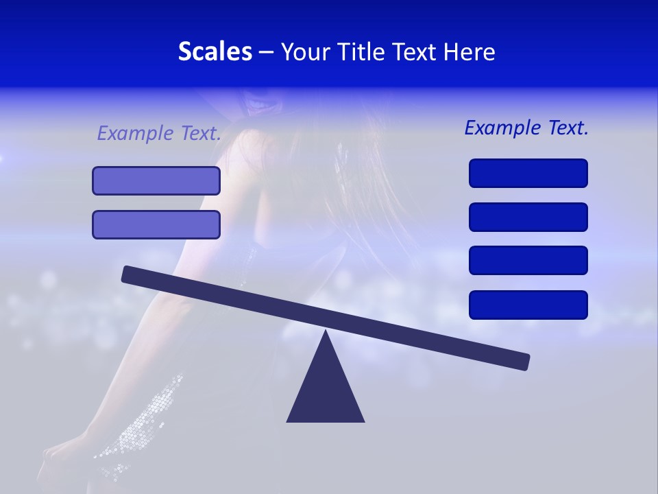 Vogue Party Woman PowerPoint Template