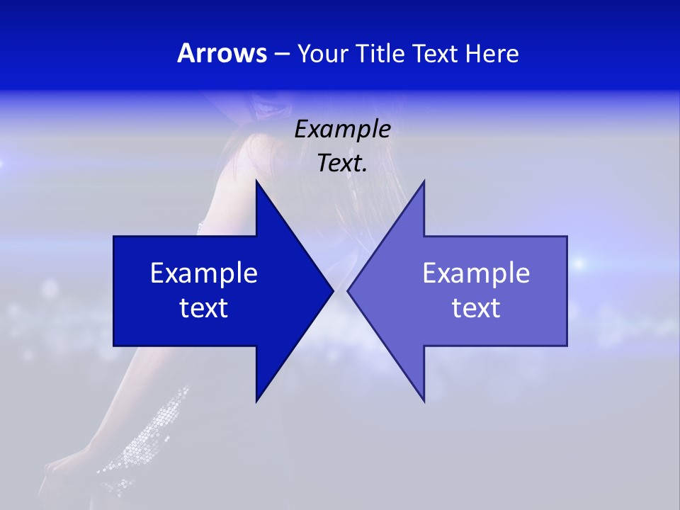 Vogue Party Woman PowerPoint Template