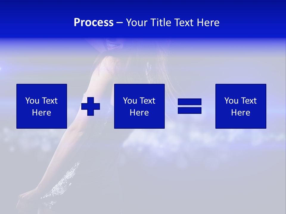 Vogue Party Woman PowerPoint Template