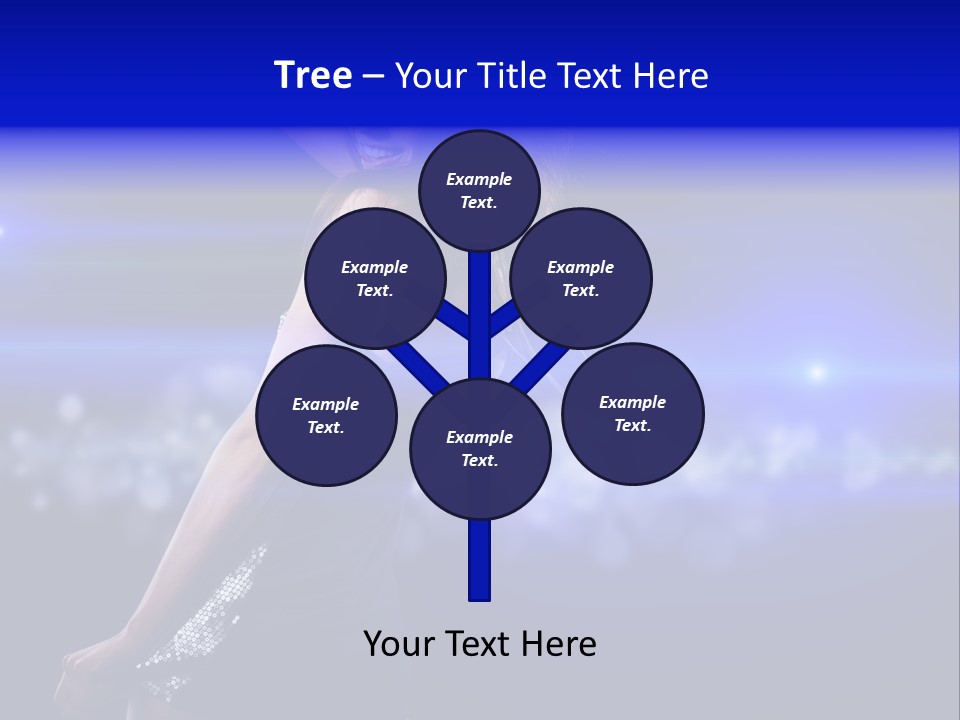 Vogue Party Woman PowerPoint Template